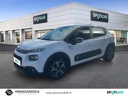Blanc banquise noir onyx Utilisé 2020 Citroën C3 PureTech Berline | 9 990 €