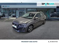 Gris Utilisé 2020 Peugeot 208 Allure Citadine | 10 990 € (Bon prix)