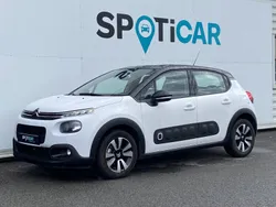 Blanc Utilisé 2018 Citroën C3 PureTech Citadine | 9 990 € (Bon prix)