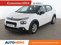 Blanc Utilisé 2019 Citroën C3 Feel Citadine | 9 590 € (Bon prix)