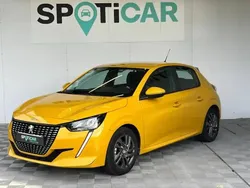 Jaune Utilisé 2021 Peugeot 208 Style Citadine | 10 990 € (Bon prix)