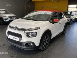 Blanc Utilisé 2022 Citroën C3 PureTech Citadine | 14 999 € (Prix juste)