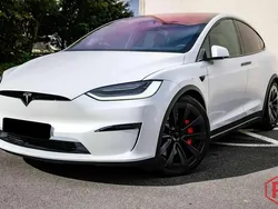 Blanc Utilisé 2023 Tesla Model X Plaid SUV | 88 900 € (Prix juste)
