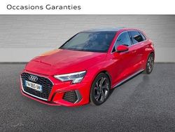 Rouge tango métallisé Utilisé 2021 Audi A3 S-Line | 24 490 € (Prix juste)
