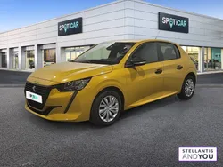 Jaune Utilisé 2020 Peugeot 208 S Citadine | 9 980 € (Bon prix)