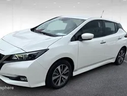 Blanc Utilisé 2021 Nissan Leaf Acenta Citadine | 12 580 € (Bon prix)