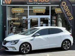 Blanc Utilisé 2016 Renault Mégane GT Line GT-Line Berline | 16 490 € (Prix juste)