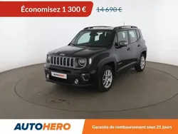 Noir Utilisé 2019 Jeep Renegade Limited SUV | 13 090 € (Prix juste)