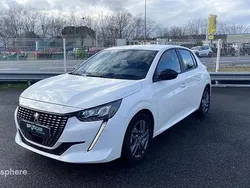 Blanc banquise (o) Utilisé 2022 Peugeot 208 Active Citadine | 12 499 € (Bon prix)
