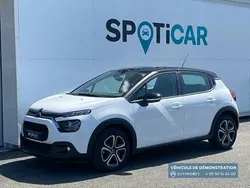 Blanc Utilisé 2024 Citroën C3 PureTech Citadine | 15 400 € (Prix assez cher)