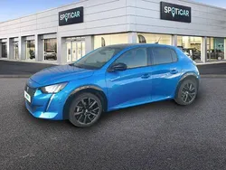 Bleu Utilisé 2021 Peugeot 208 GT Citadine | 14 470 € (Prix juste)