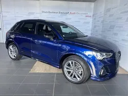 Bleu navarre métallisé Utilisé 2024 Audi Q3 S-Line SUV | 46 490 € (Prix assez cher)