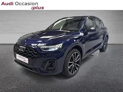 Bleu navarre métallisé Utilisé 2021 Audi Q5 S-Line SUV | 38 900 € (Prix assez cher)