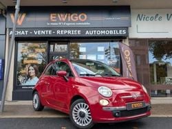 Rouge Utilisé 2009 Fiat 500 Lounge Citadine | 4 790 € (Prix juste)