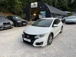 Blanc Utilisé 2015 Honda Civic Elegance Berline | 13 000 €