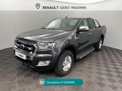 Noir Utilisé 2017 Ford Ranger Limited Pick-up | 26 590 € (Bon prix)