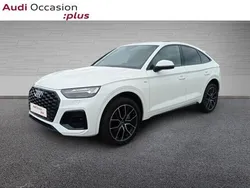 Blanc ibis Utilisé 2021 Audi Q5 S-Line SUV | 43 987 €