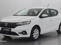 Blanc Utilisé 2022 Dacia Sandero Comfort Citadine | 13 499 € (Prix juste)