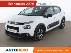 Blanc Utilisé 2019 Citroën C3 Feel Citadine | 8 490 € (Bon prix)