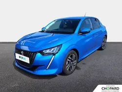 Bleu Utilisé 2021 Peugeot 208 Allure Citadine | 13 480 € (Prix juste)