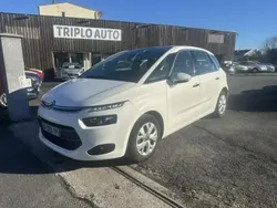 Blanc Utilisé 2014 Citroën C4 Picasso Intensive Monospace | 8 490 € (Prix assez cher)