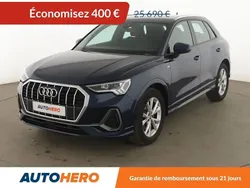 Bleu Utilisé 2019 Audi Q3 S-Line SUV | 24 690 € (Prix juste)