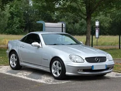 Gris Utilisé 2002 Mercedes SLK200 Cabriolet | 9 500 €
