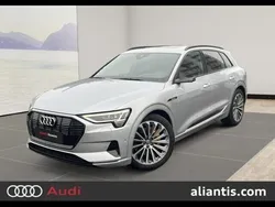 Argent fleuret métallisé Utilisé 2020 Audi e-tron Advanced SUV | 42 980 € (Prix assez cher)