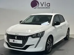 Blanc Utilisé 2021 Peugeot 208 Allure Citadine | 12 490 € (Prix juste)