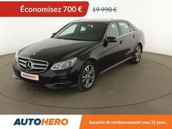 Noir Occasion 2015 Mercedes E220 Executive Berline | 19 290 € (Bon prix)