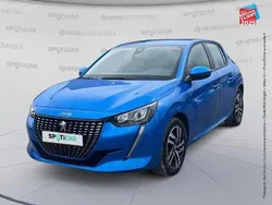 Bleu Utilisé 2020 Peugeot 208 Allure Citadine | 14 499 € (Prix juste)
