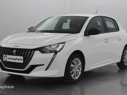 Blanc Utilisé 2022 Peugeot 208 Business-Line Citadine | 13 999 € (Prix juste)