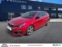 Rouge Utilisé 2021 Peugeot 308 GT Berline | 19 900 € (Prix assez cher)