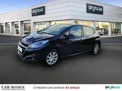 Noir perla nera Utilisé 2017 Peugeot 208 Active Citadine | 6 990 € (Prix juste)