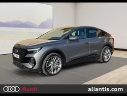 Gris typhon métallisé Utilisé 2024 Audi Q4 Sportback e-tron Design SUV | 58 980 € (Prix cher)