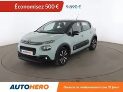 Gris Utilisé 2018 Citroën C3 PureTech Citadine | 9 190 € (Bon prix)
