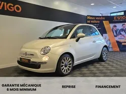 Blanc Utilisé 2012 Fiat 500 Lounge Citadine | 8 990 € (Bon prix)