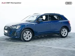 Bleu navarre métallisé Utilisé 2024 Audi Q3 S-Line SUV | 42 490 € (Prix juste)