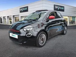 Onyx black pastel Utilisé 2023 Fiat 500e Red Cabriolet | 12 990 € (Super prix)