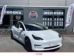 Blanc Utilisé 2022 Tesla Model 3 Performance Berline | 37 890 € (Prix juste)