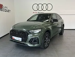 Vert district métallisé Utilisé 2024 Audi Q5 Sportback S-Line SUV | 59 990 € (Prix juste)