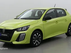 Jaune Nouvelle 2024 Peugeot 208 Active Citadine | 18 999 € (Bon prix)