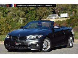 Gris Utilisé 2017 BMW 220 Sport Line Cabriolet | 22 990 € (Prix assez cher)