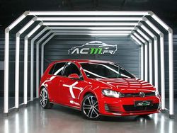 Rouge Occasion 2015 VW Golf VII GTD Berline | 17 490 € (Prix assez cher)