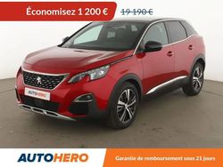 Rouge Utilisé 2018 Peugeot 3008 GT-line SUV | 17 990 € (Prix juste)