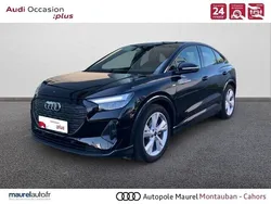 Noir mythe métallisé Utilisé 2022 Audi Q4 Sportback e-tron S-Line SUV | 34 990 € (Bon prix)