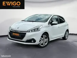 Blanc Utilisé 2019 Peugeot 208 Signature Sky Citadine | 7 990 € (Super prix)