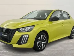 Jaune Nouvelle 2024 Peugeot 208 Active Citadine | 15 989 € (Bon prix)