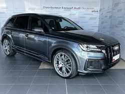 Gris daytona nacré Utilisé 2021 Audi Q7 S-Line SUV | 49 900 € (Prix juste)