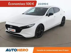 Blanc Utilisé 2022 Mazda 3 Homura-Line Berline | 22 590 € (Prix juste)